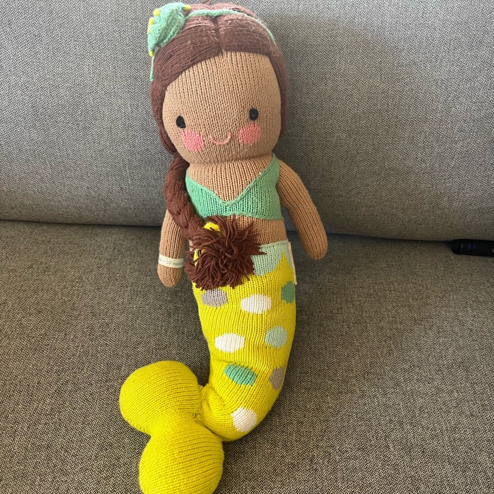 Cuddle & Kind 20” Mermaid Knit Doll